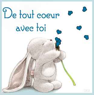 Je pense à toi et je suis là si tu a